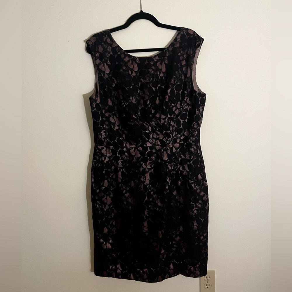 Antonio Melani Dress | Size 14 Lace Overlay